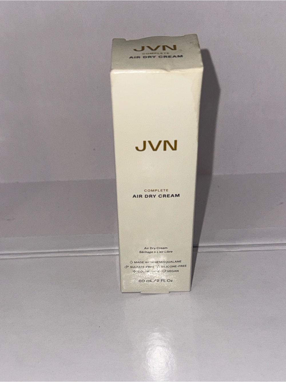 JVN Air Dry Cream - Cream White Packaging - Picture 2 of 2
